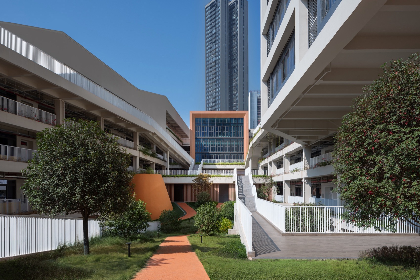 深圳市龙华区清泉外国语学校初中部丨中国深圳丨深圳市一境建筑设计有限公司-41