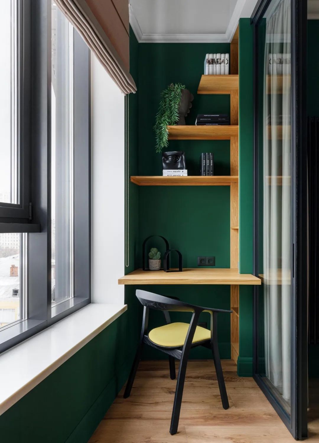 复古绿意公寓设计丨Georgy Lobzhanidze-11