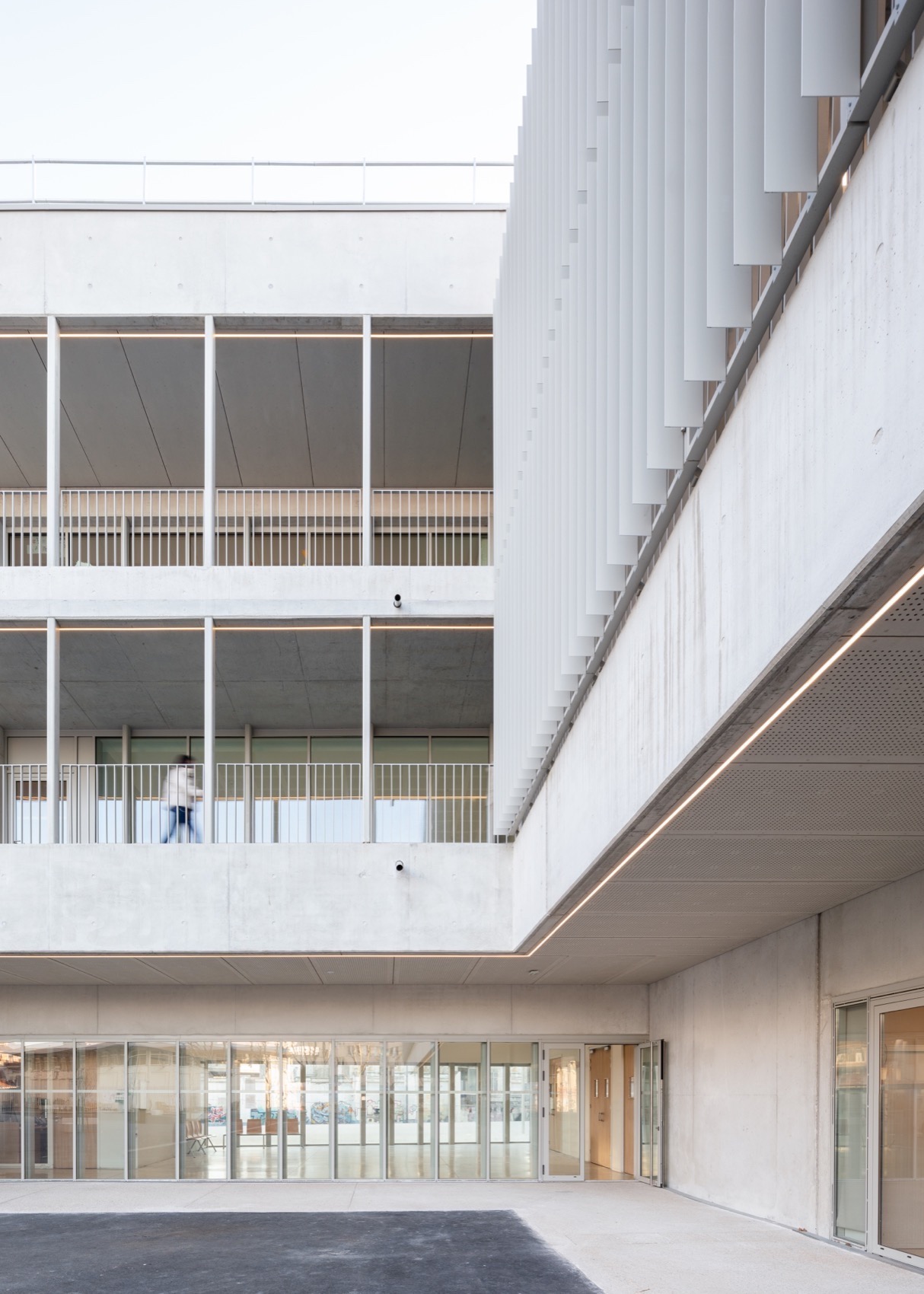 Joséphine Baker中学校，法国 / Panorama Architecture-24