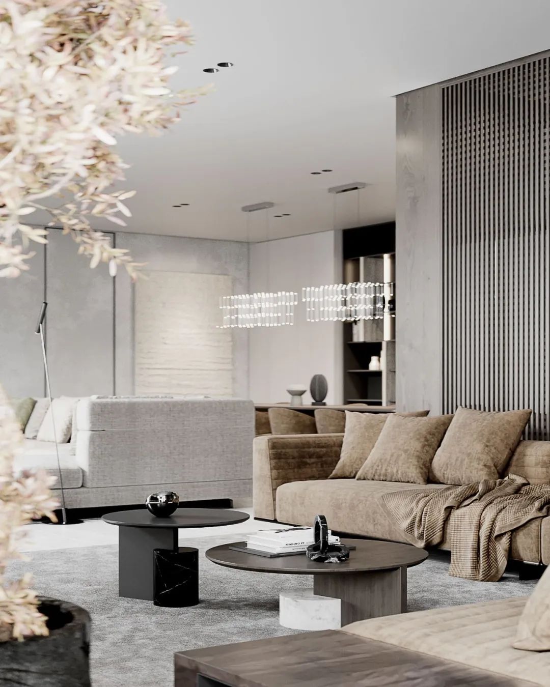 735㎡现代极简别墅设计丨LeQB Architects-20