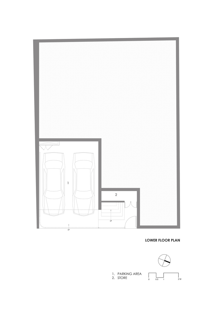白色漂白之家 | 印度 Parvat Patiya 地区的现代简约住宅设计-37