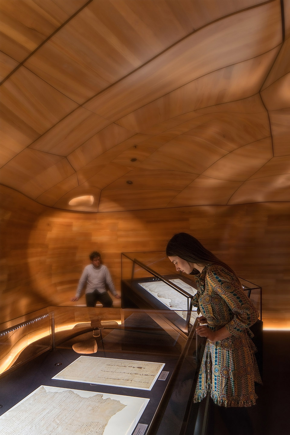 惠灵顿国家图书馆He Tohu展览空间丨新西兰丨Studio Pacific Architecture-51