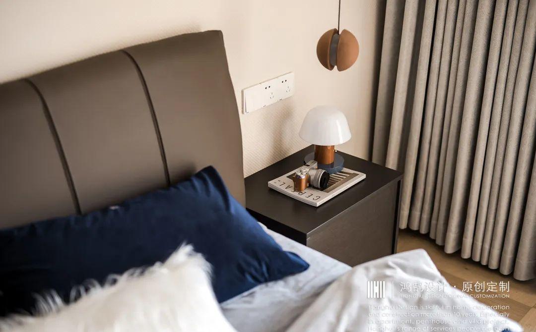 120㎡都市旷景现代极简风学区房设计-25