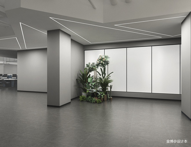 800万元办公空间1000平米装修案例丨臻宝寓设计-15