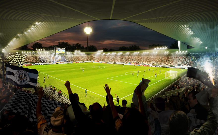 赫拉德茨克拉洛韦新多功能足球场丨ARCHaPLAN-31