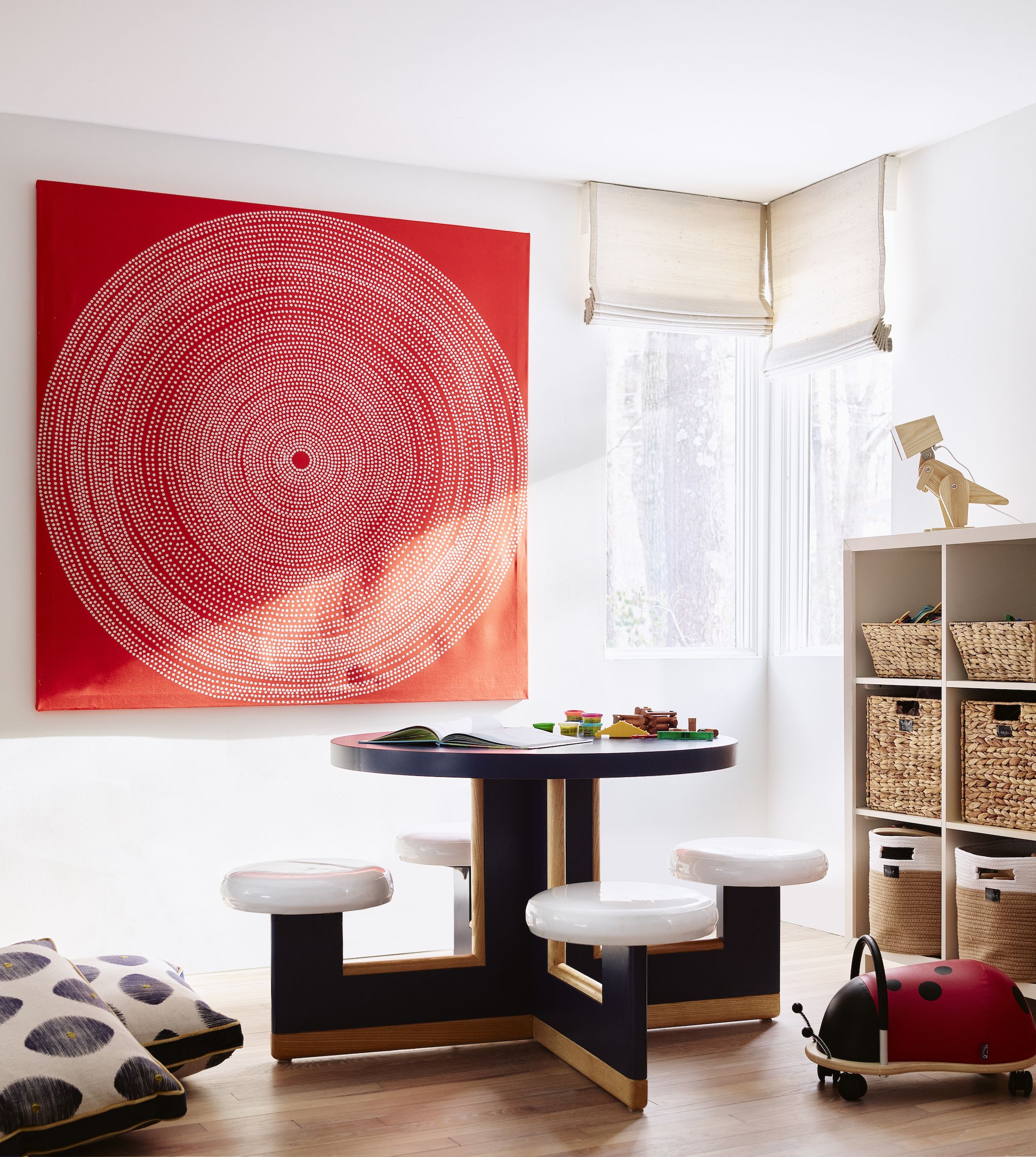 40 个让孩子们乐在其中的创意游戏室设计-2