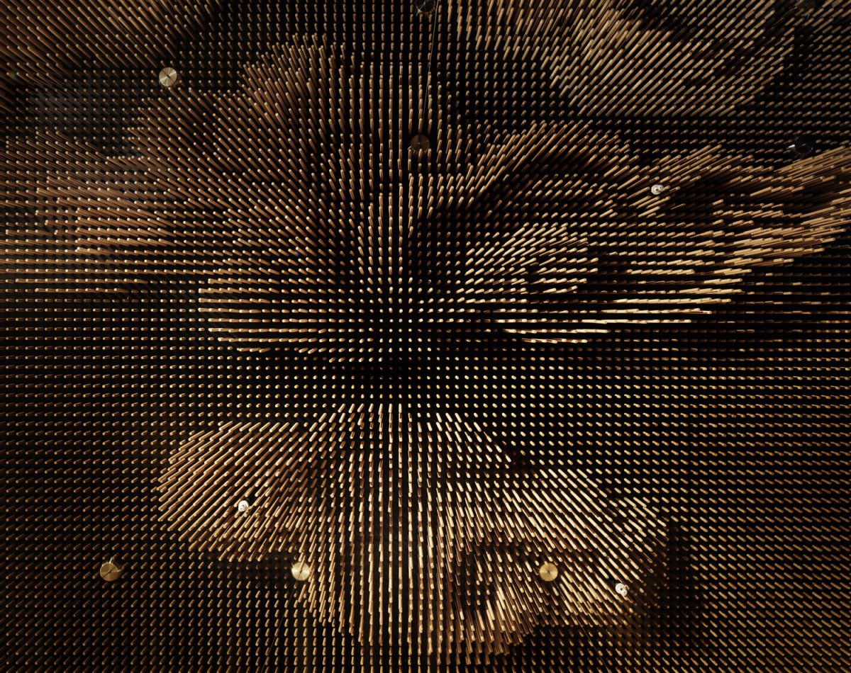 洛杉矶日式餐厅云朵天花板设计-16