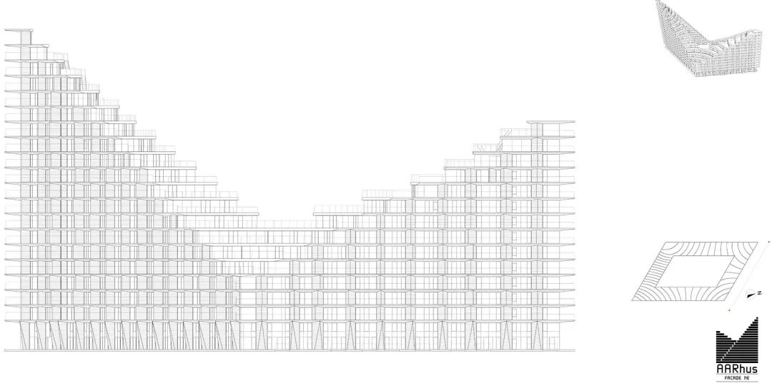 BIG 新作 | AARhus 住宅综合体 | 融入城市与自然的双重景观-61