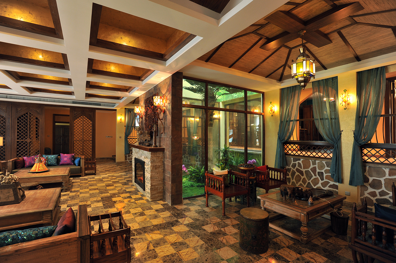 异地打造个性化宫殿，诠释家的温情与艺术-13