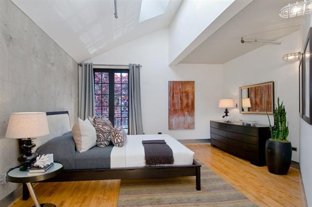 仓库改造成宽敞豪华住宅丨美国-16