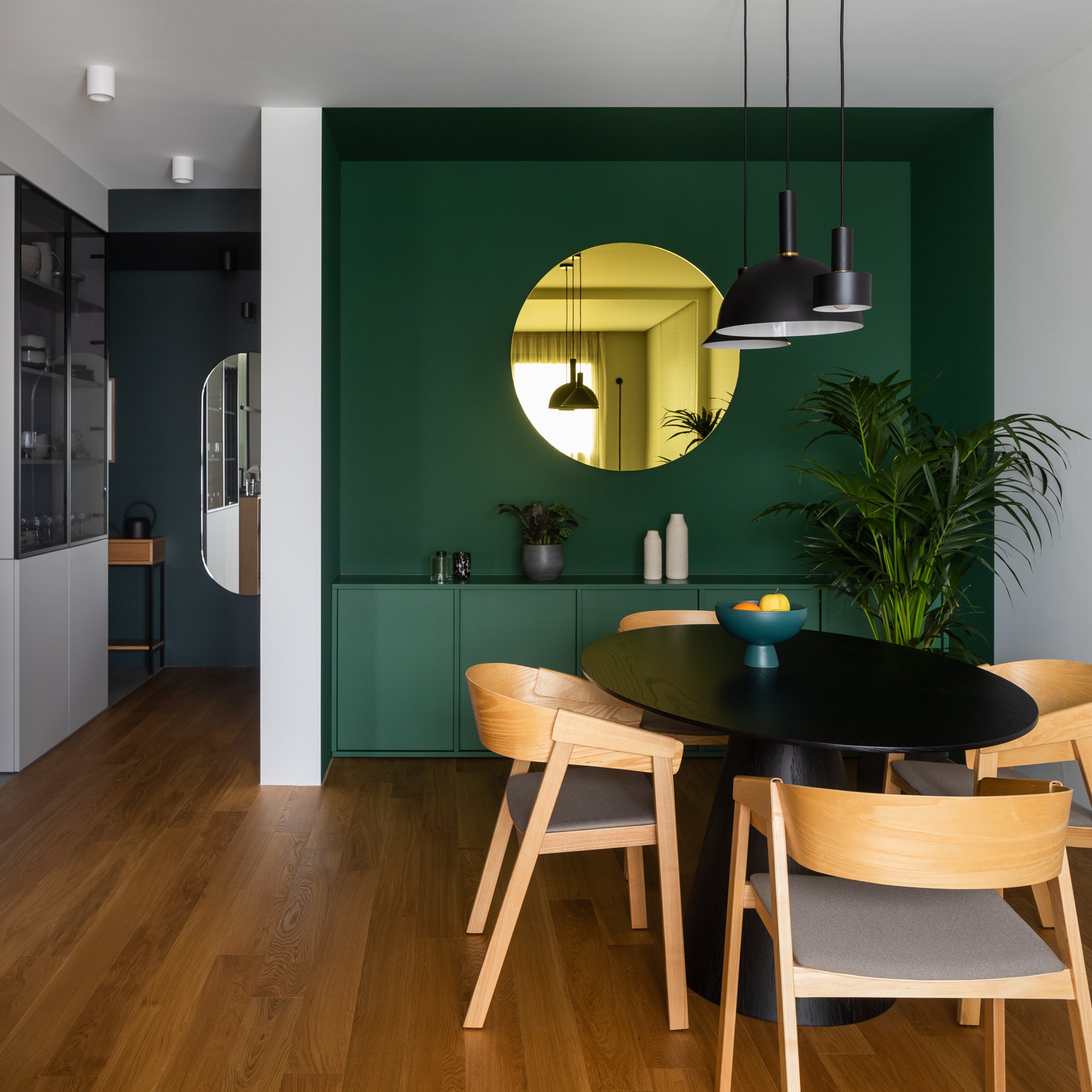 莫斯科 74 平米现代公寓 | 光线与自然的完美融合-0