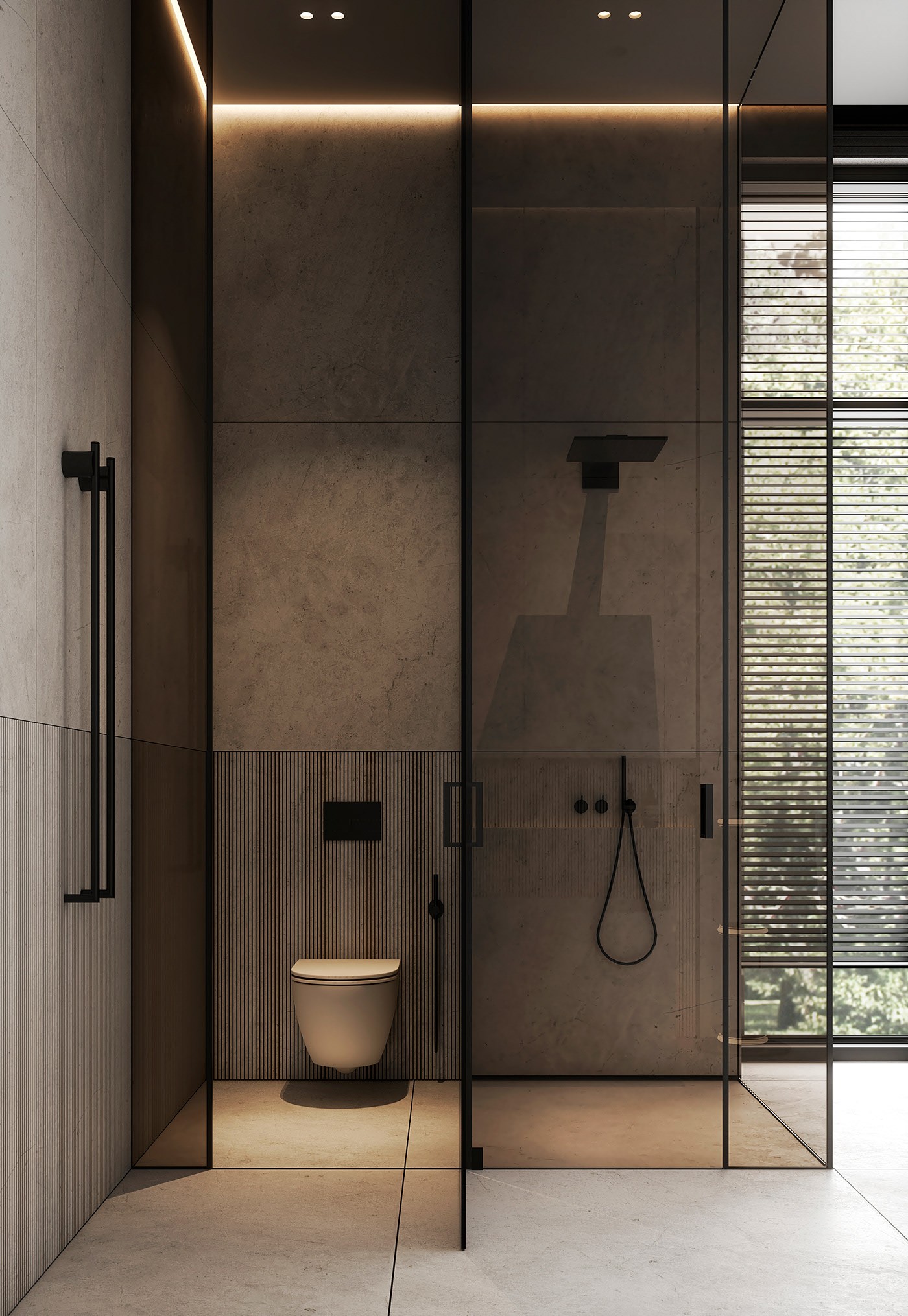 现代简约 复式空间设计！-25