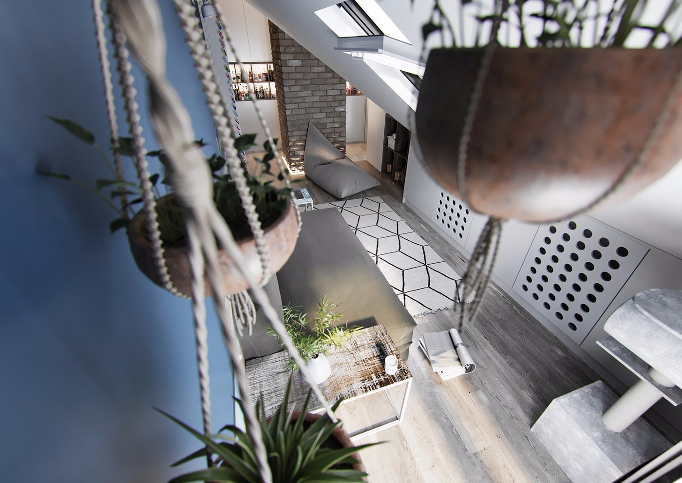 乌克兰基辅北欧风联排别墅设计-31