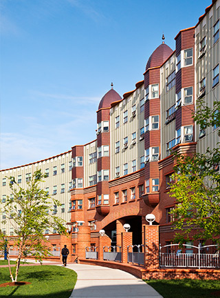 新月住宅 · 约克山昆尼皮亚克大学宿舍设计-13