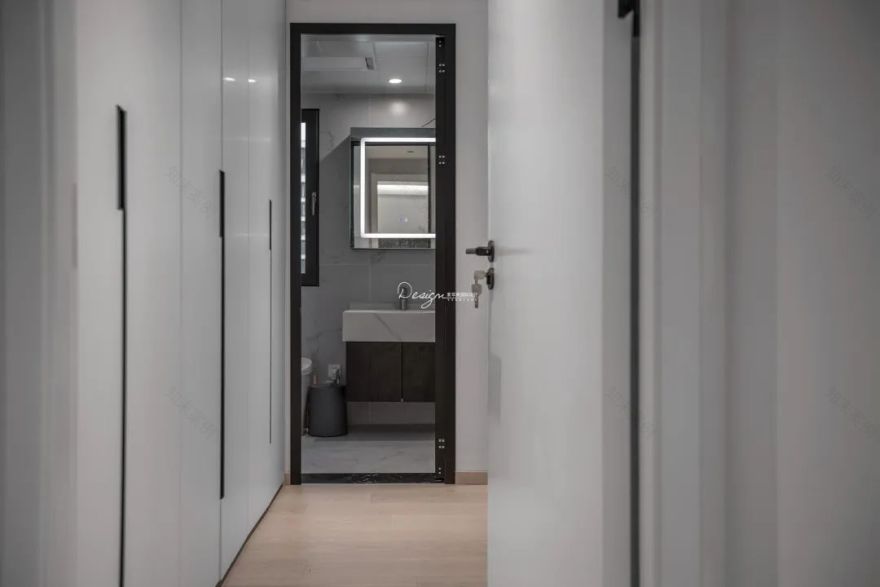 黑白秩序 · 雍和府现代简约家居设计丨紫苹果装饰集团-49