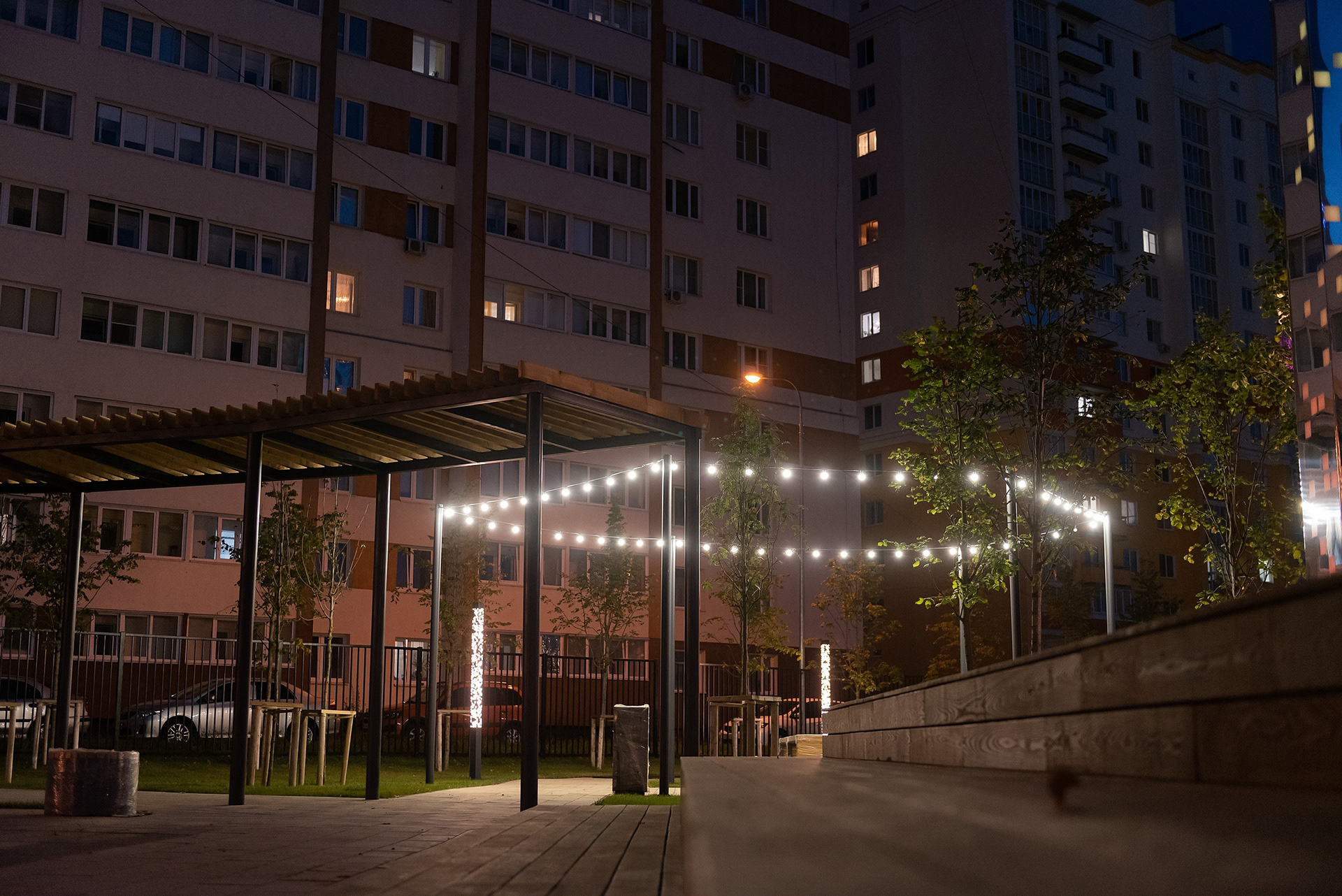 ЖК «Квартет»小区景观设计丨俄罗斯奔萨丨Farbstein-42