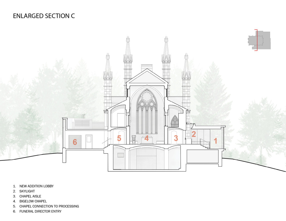 美国 Mount Auburn 公墓扩建工程-47