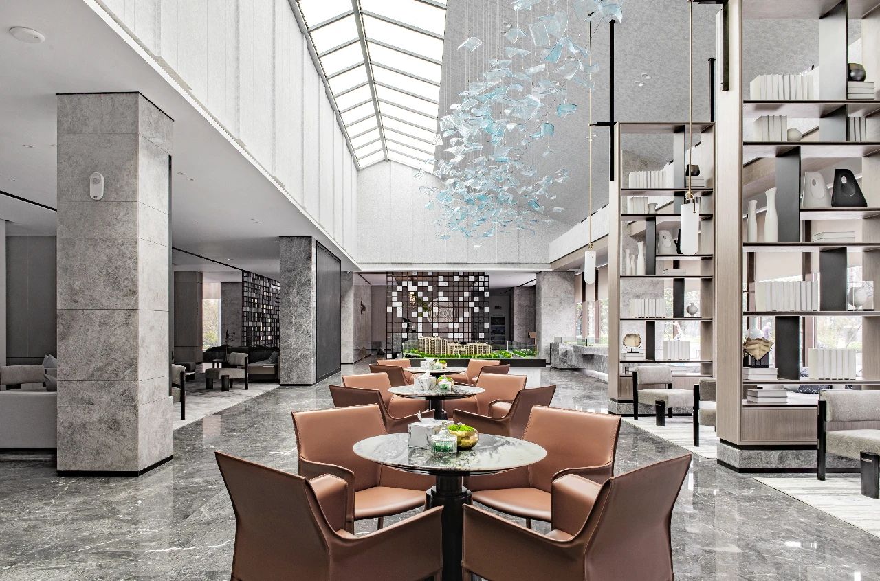 山水梦境 · 张家港中梁·文锦云庭售楼处设计丨中国江苏丨一目空间设计软装团队,思创合设计TCC DESIGN-3