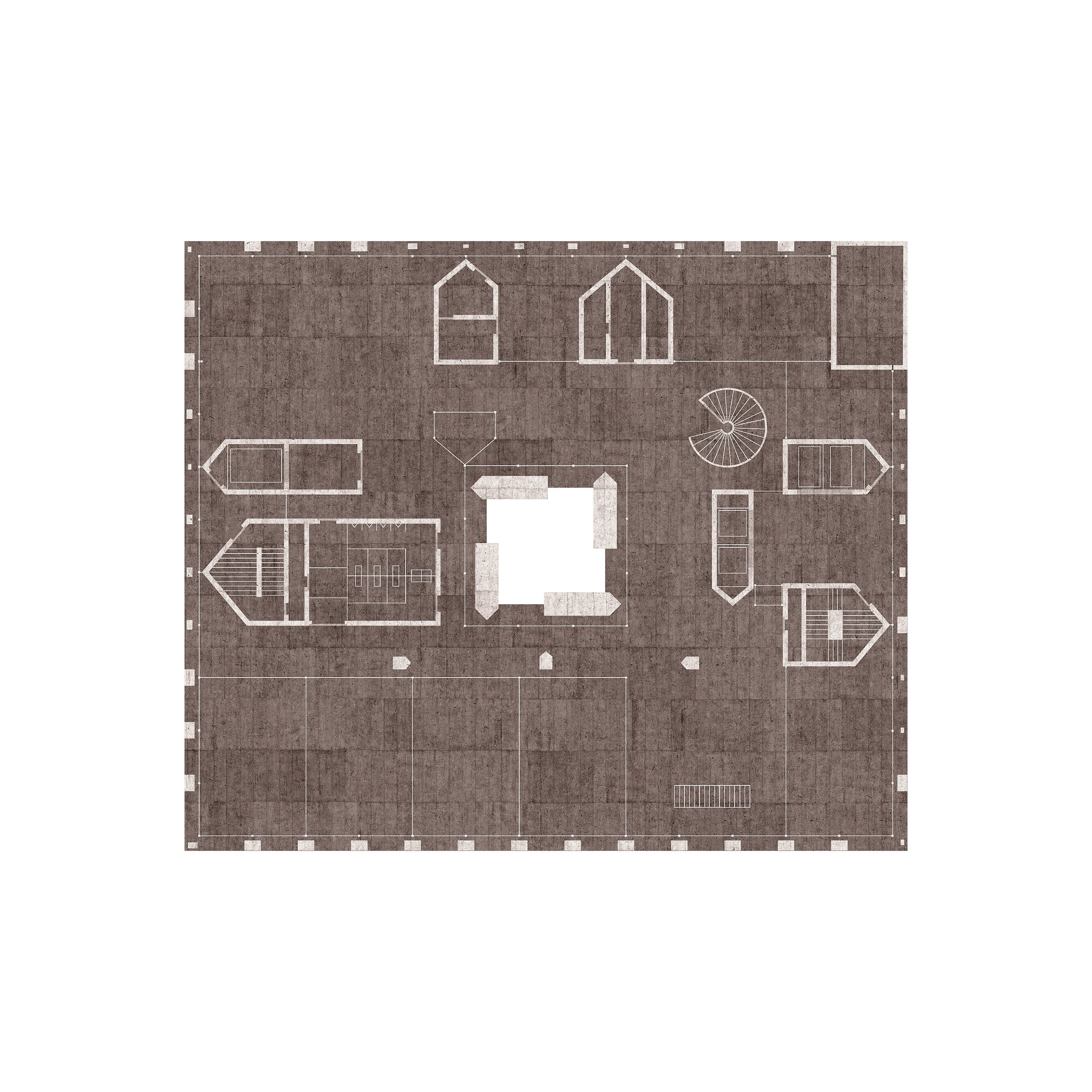 混凝土石板下的内向空间 | Valerio Olgiati 的巴洛伊保险办公大楼-16