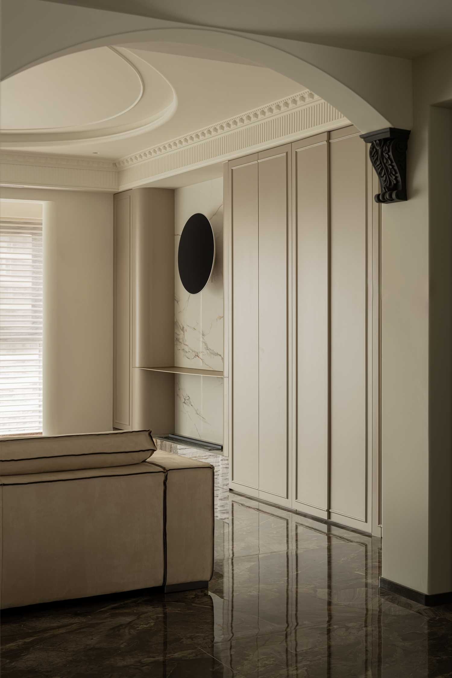 《栖羽》240㎡现代法式丨宏福樘设计-28