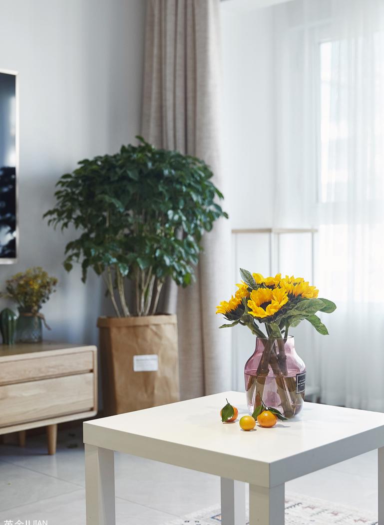 二手房翻新,明亮温暖的小户型改造-19