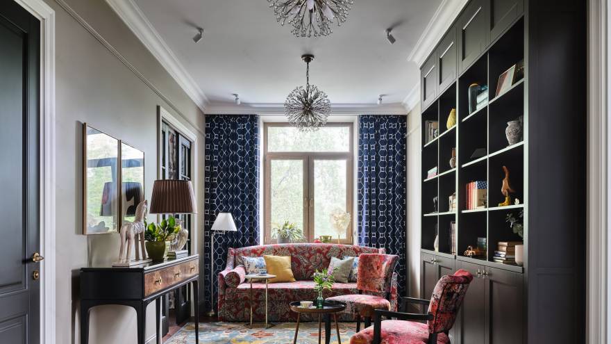 62㎡花卉主题公寓设计丨Олеся Шляхтина-3