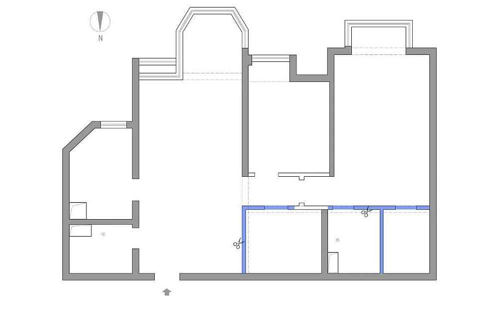 128 平北京现代家居，摩登撞色诠释辣妈生活-5