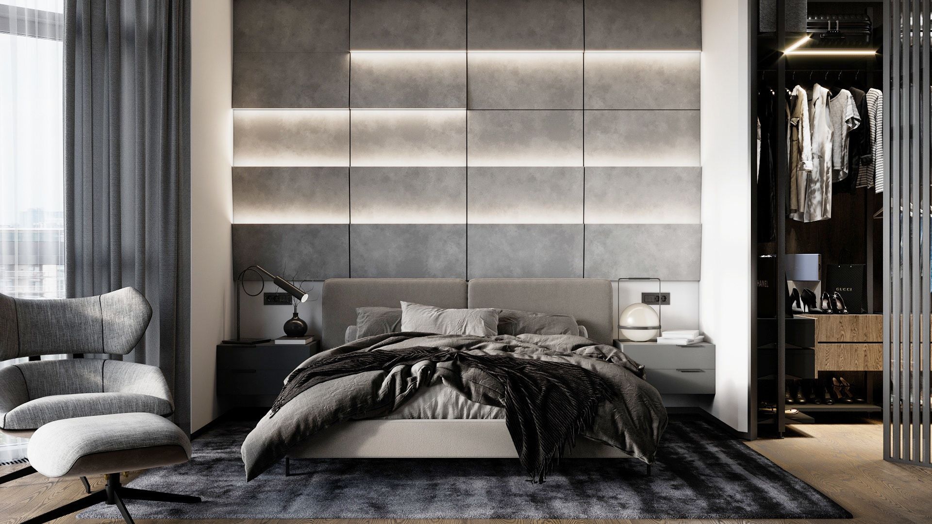 现代简约轻奢公寓丨俄罗斯丨POLINASTUDIO.PRO-17