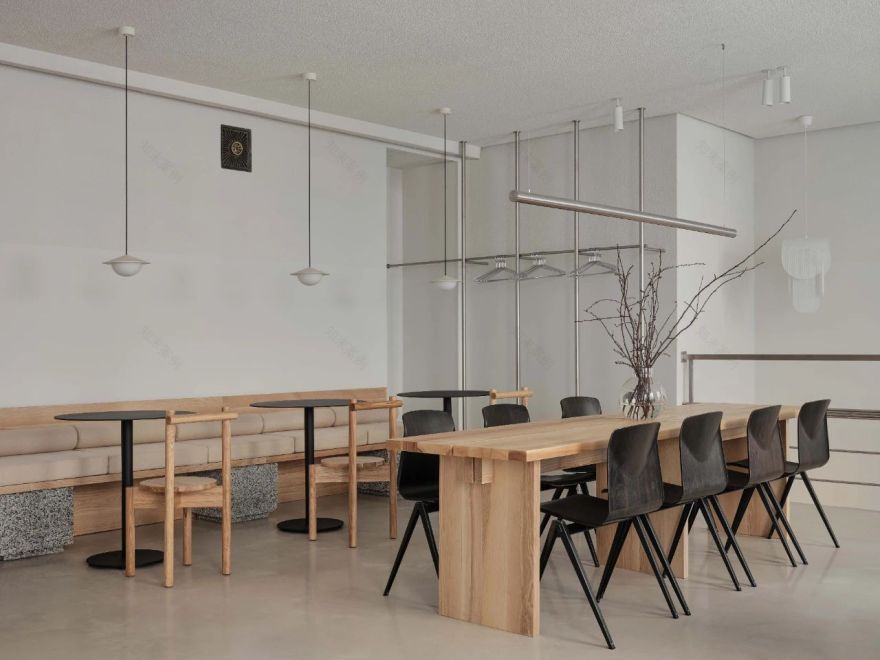 Civil Coffee Bar · 简约主义美学空间丨俄罗斯圣彼得堡丨Antwe Design-38