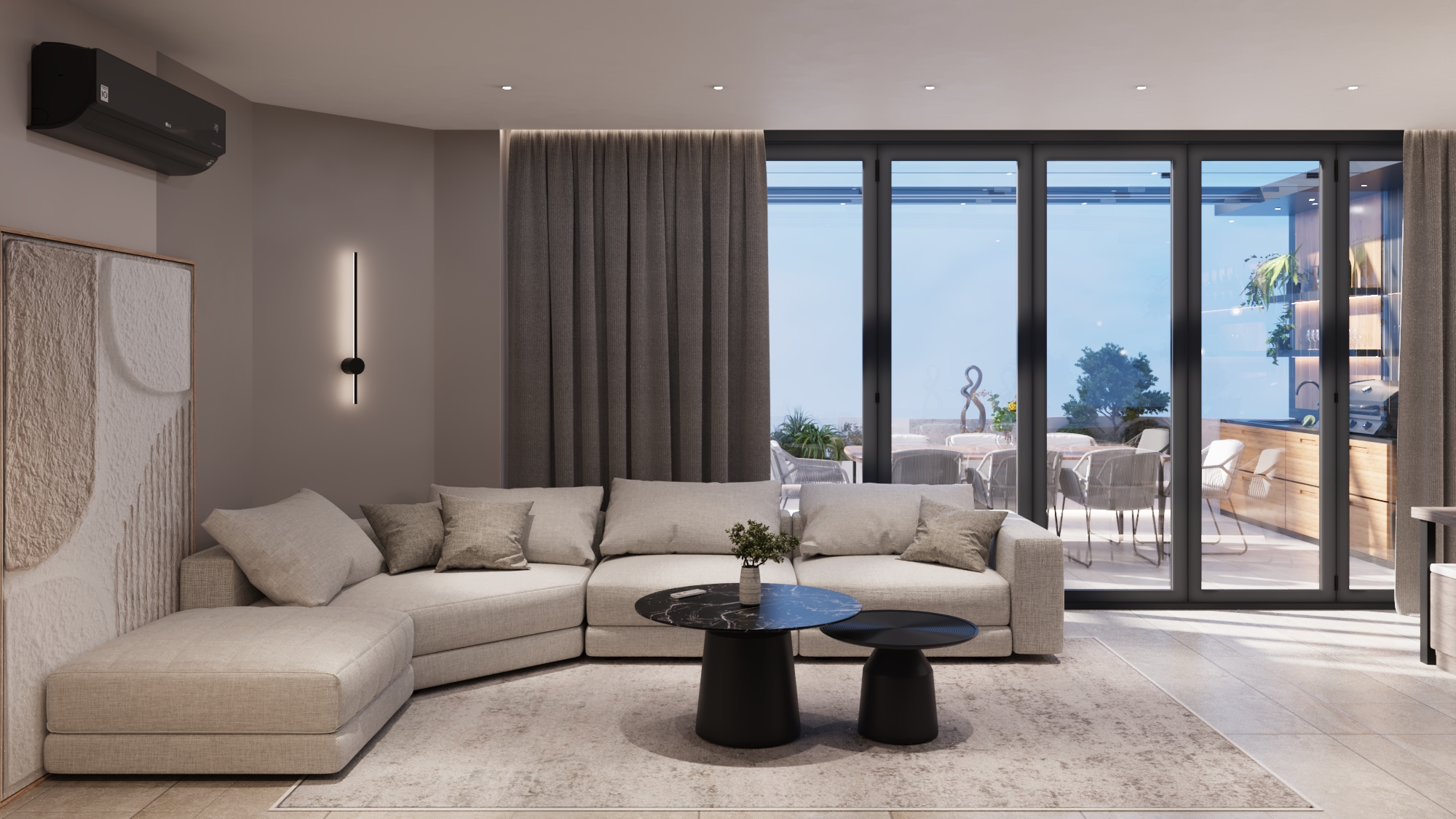 带屋顶区域的接待处丨埃及开罗丨KM The Platform-9