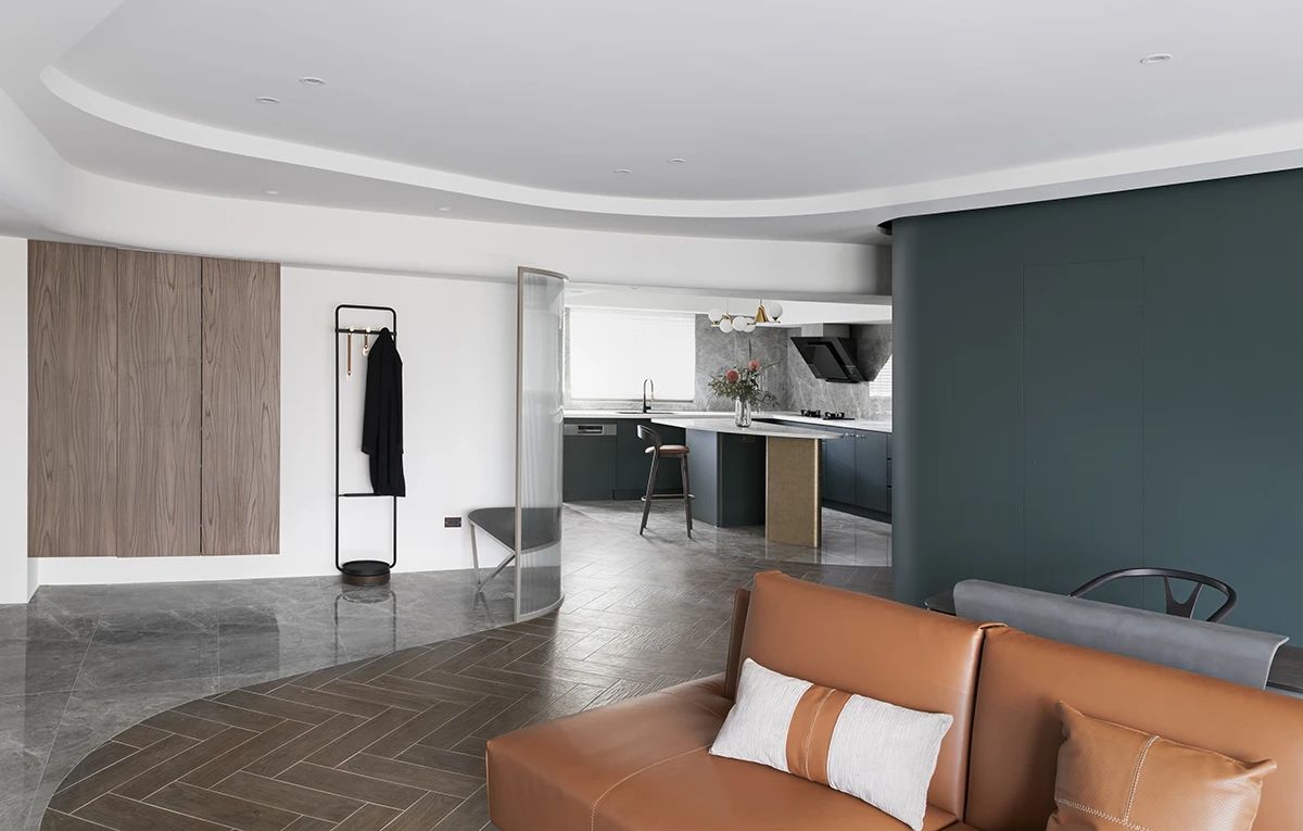 弧线美大平层设计-10