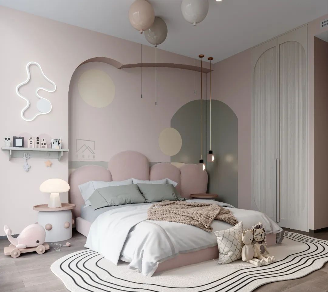 长沙汤臣一品轻奢大平层设计丨中国长沙丨美颂上镜室内建筑设计-33