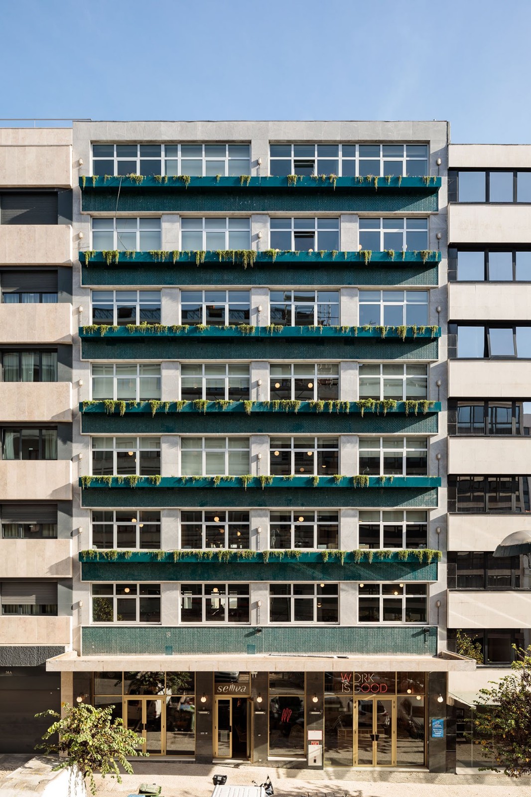 里斯本 WOOD 共享工作区——现代优雅的办公休闲空间-6