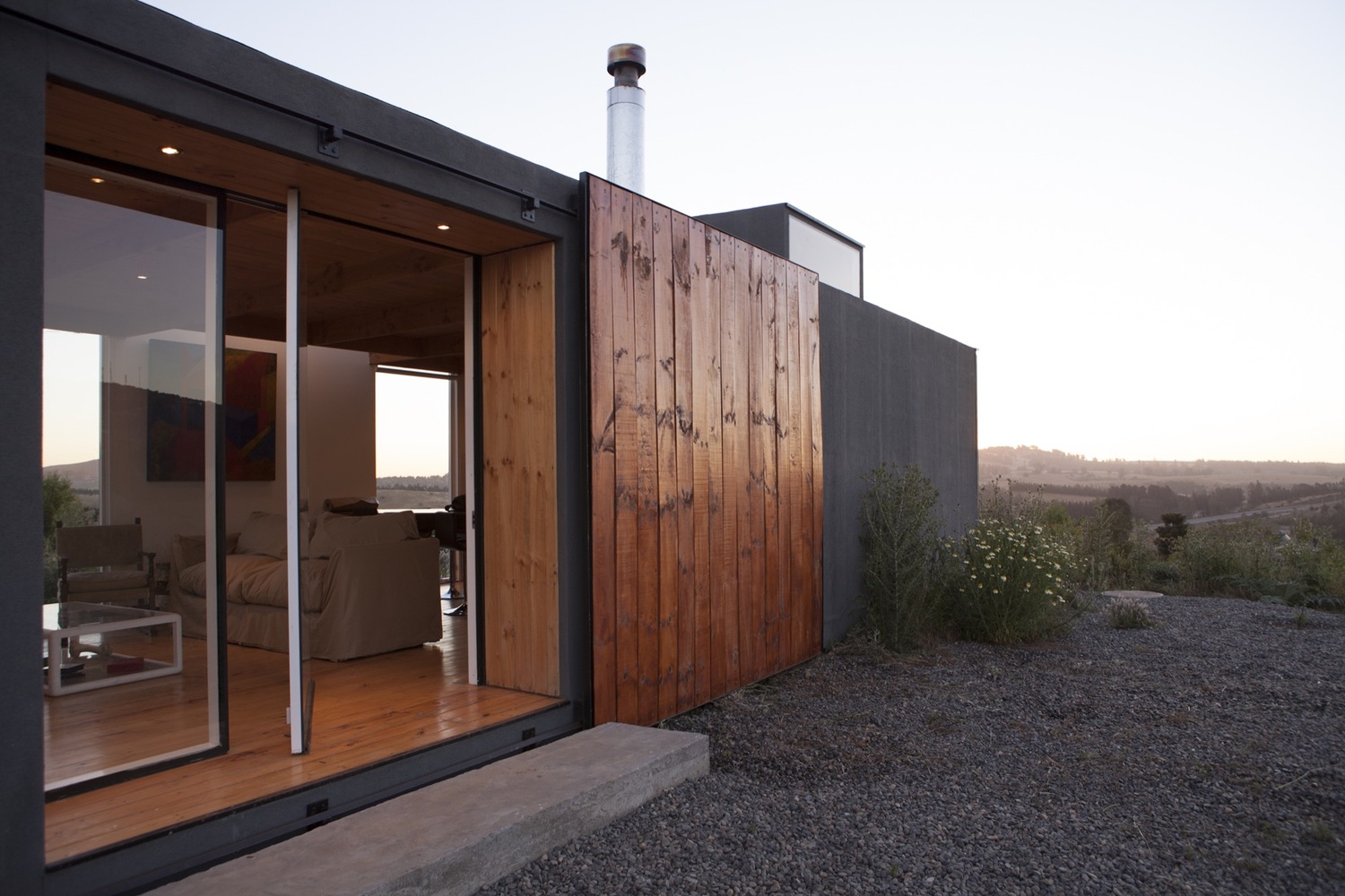 智利莱达周末别墅 | 经济、环保与景观的完美平衡-51