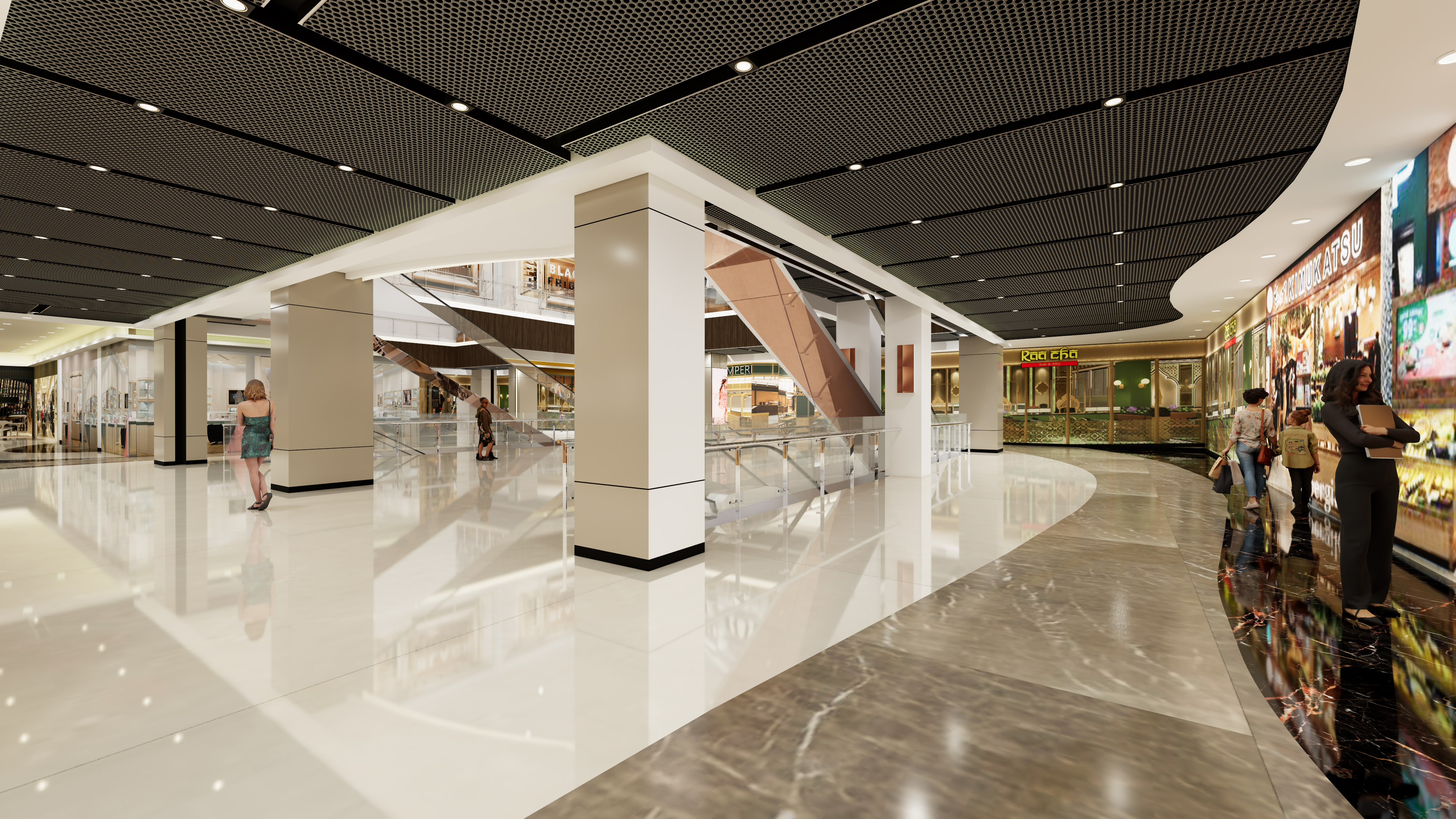 Shopping Mall's Corridor Designs-2