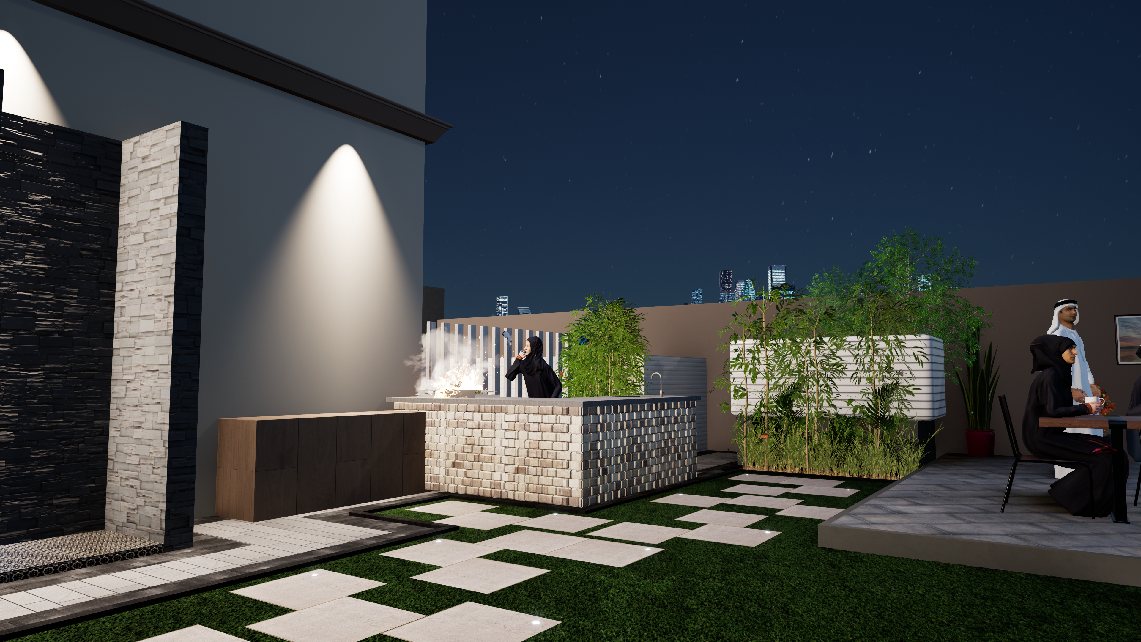 Mr.Mustafa building + landscape design-Dubai -2021-13