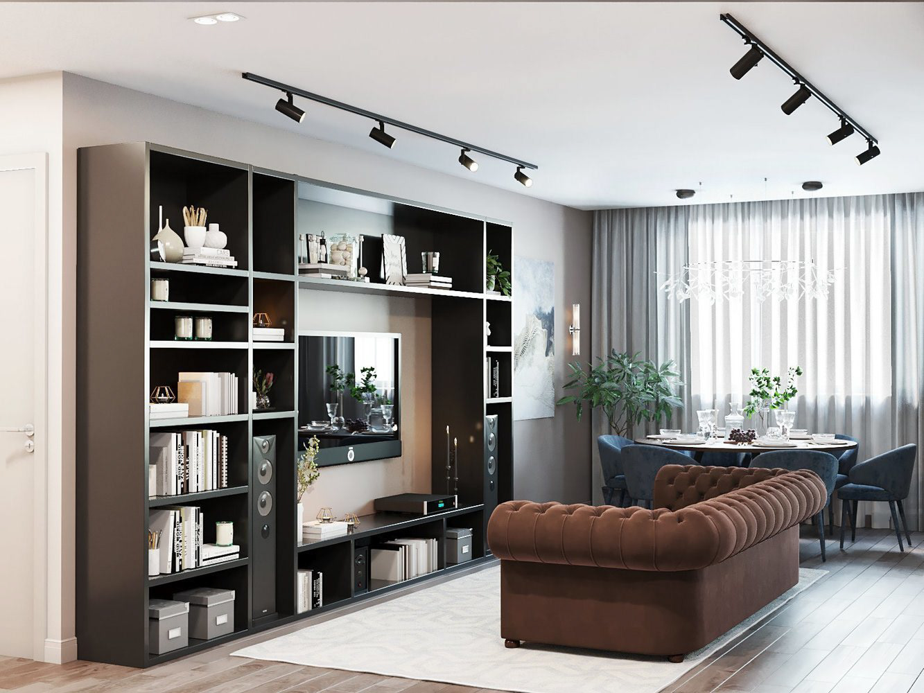 "Дом на Щукинской" Квартира для молодой девушки 120 кв.-9