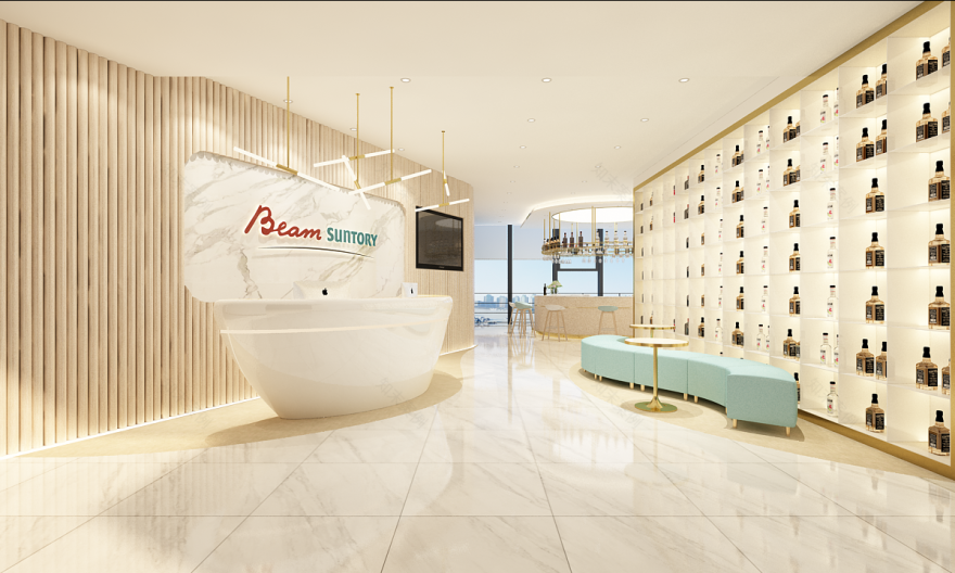 "Beam Suntory 上海 | 多元文化共融的现代办公空间"-1