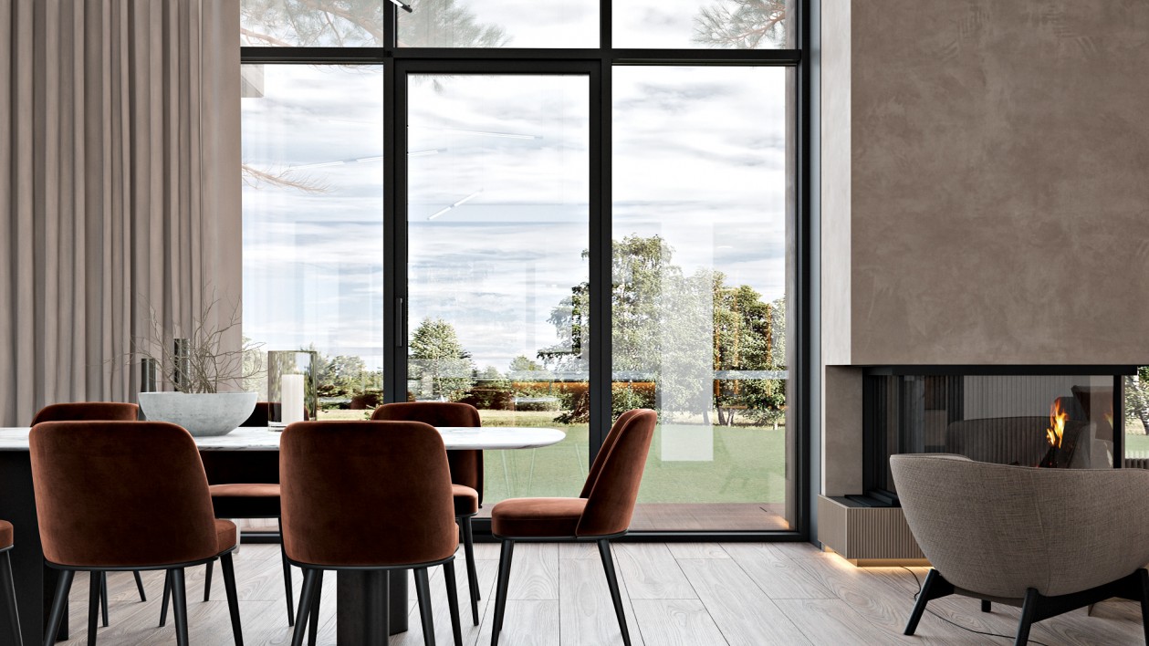 270㎡简约风公寓设计 既舒适又大气-1