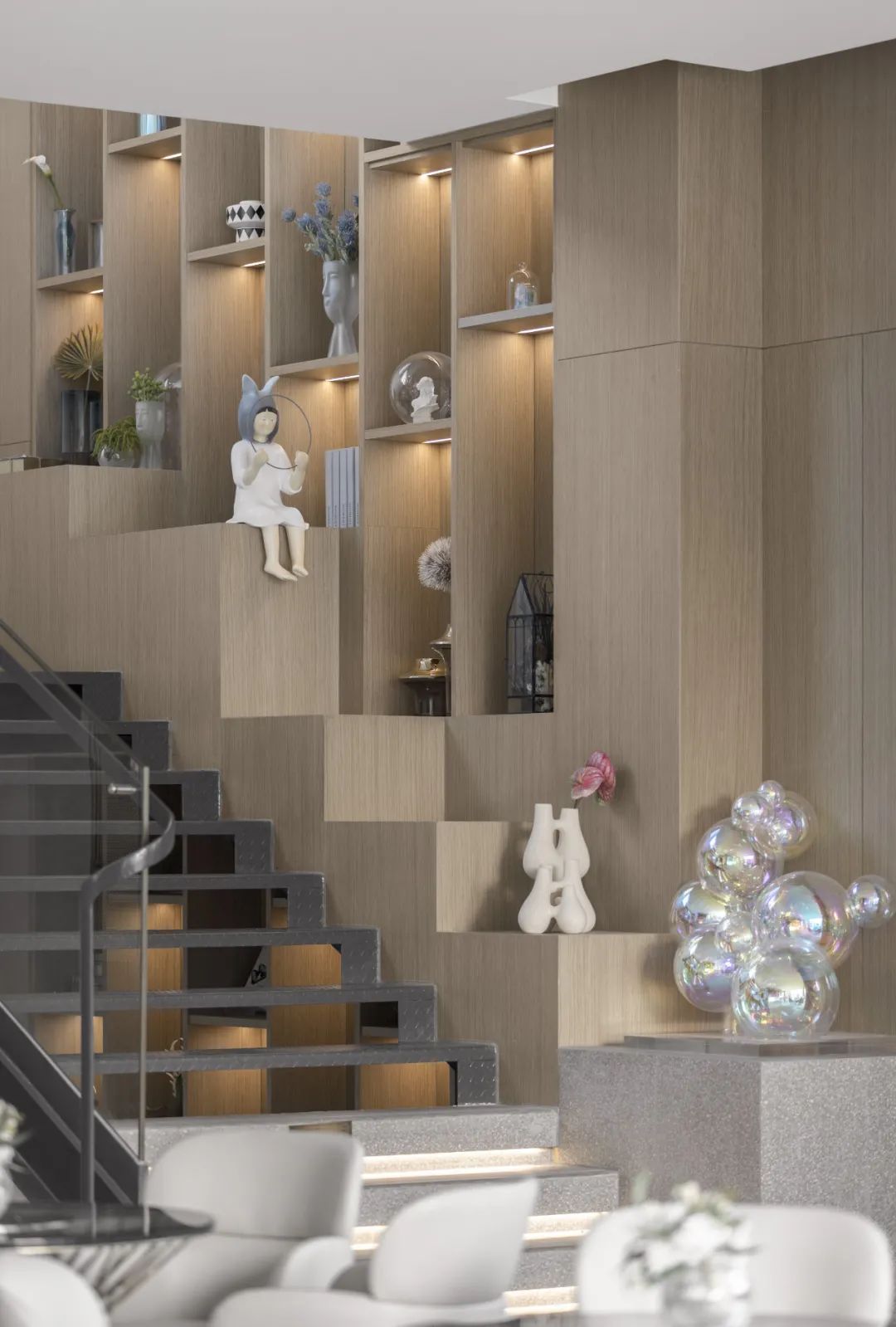 中梁·邯郸燕澜风华售楼处丨中国河北丨几朵设计-26