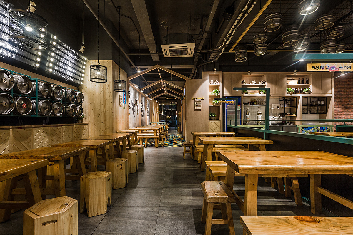 餐饮设计·木屋烧烤深圳泥岗店-14