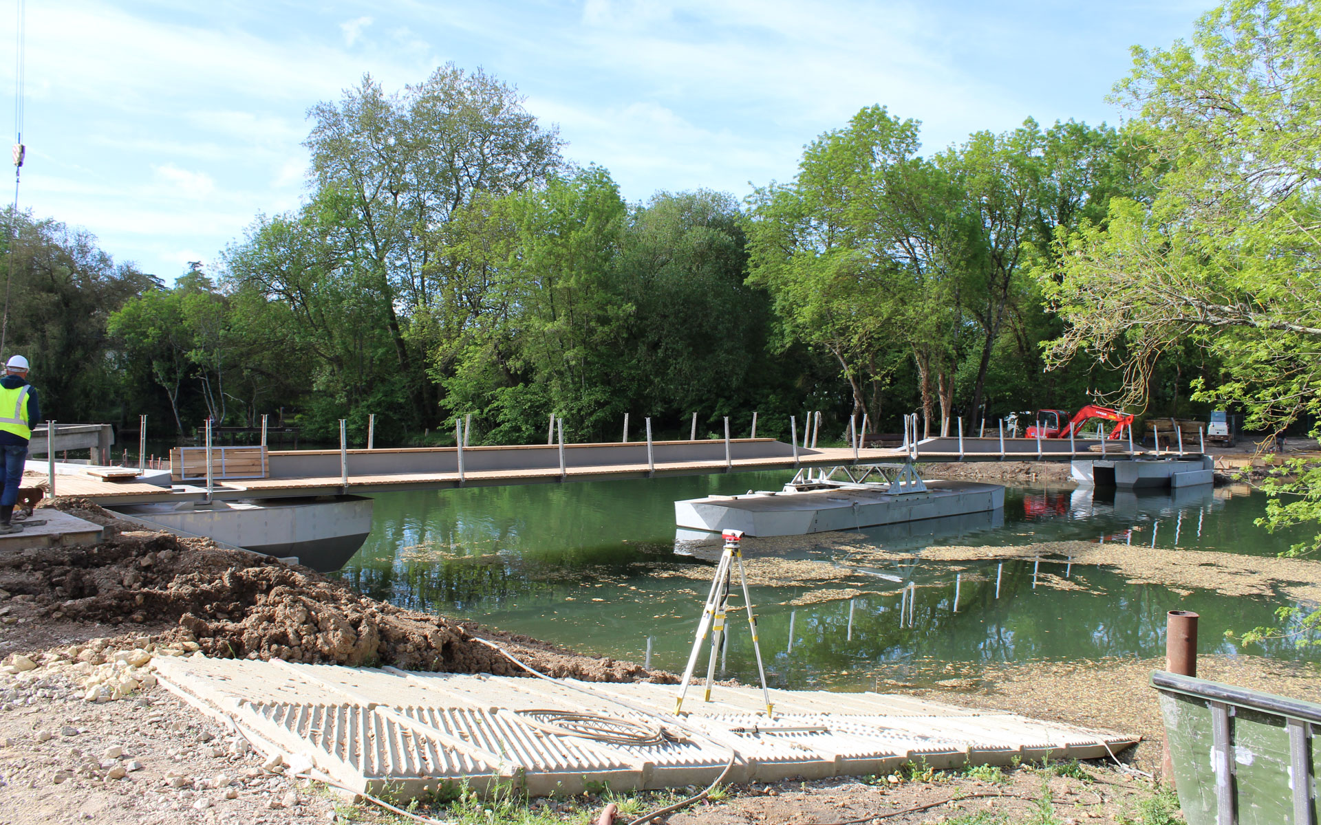 Ile de Tison Foobridge and Cultural Space | Dietmar Feichtinger Architectes-33