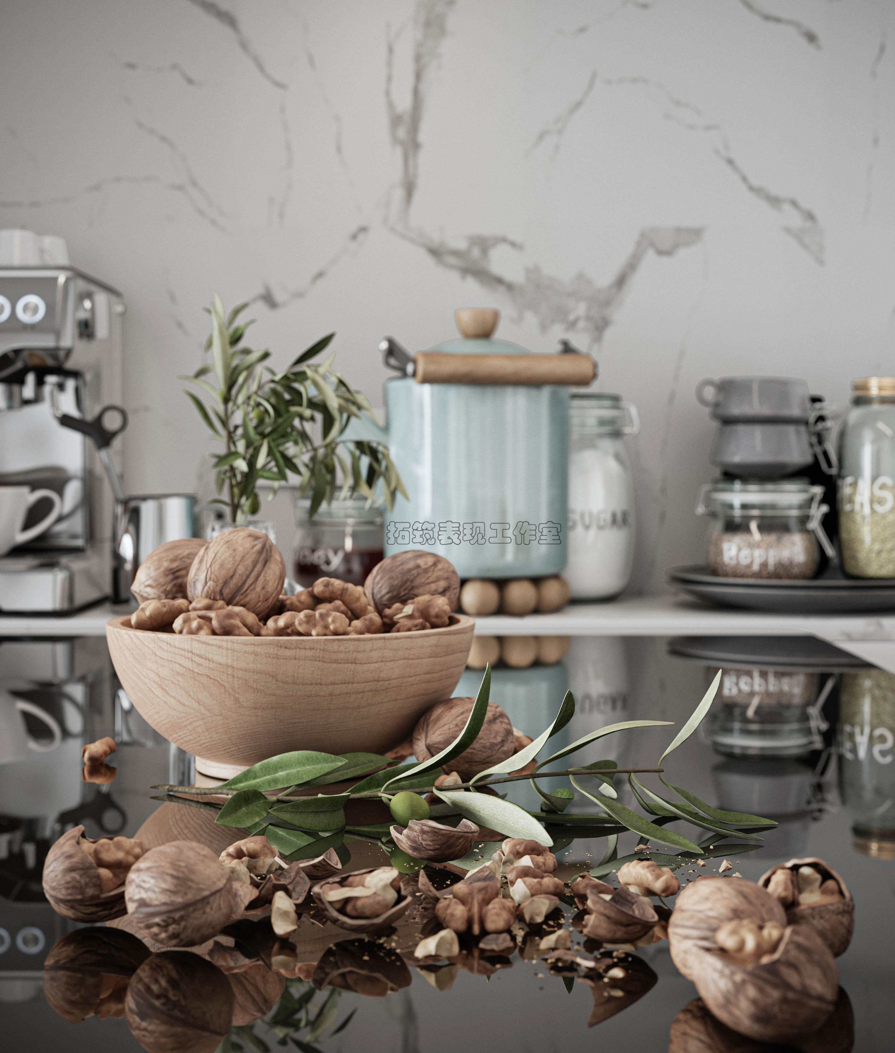 TZ·DESIGN 现代风格平层设计丨TZ_DESIGN-8