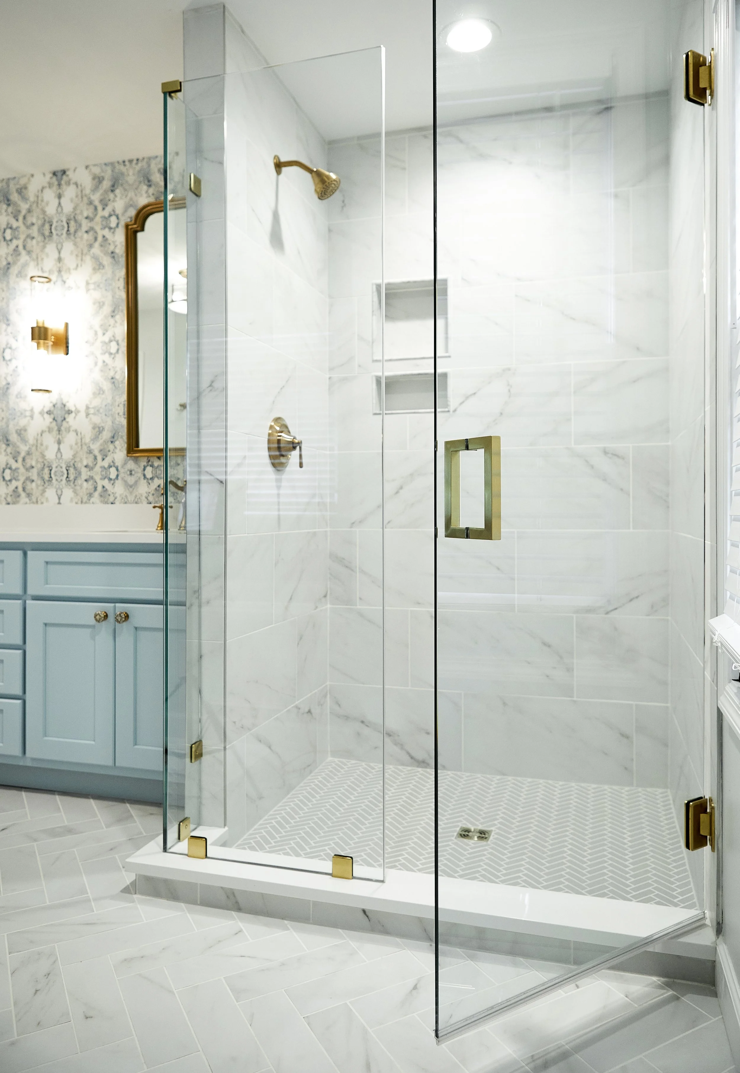 博德利小学浴室及门廊丨LU Design Build,设计师Jennifer Chapman-3