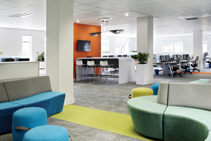 南非约翰内斯堡 AIG 办公室 - 明亮、开放、协作的办公环境-13