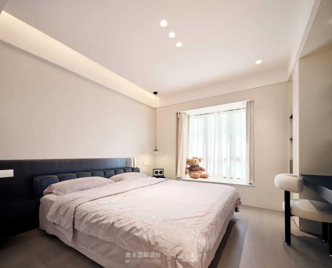 MHOO|钱江蓝湾88㎡现代风：释放无限，倦意可融-30