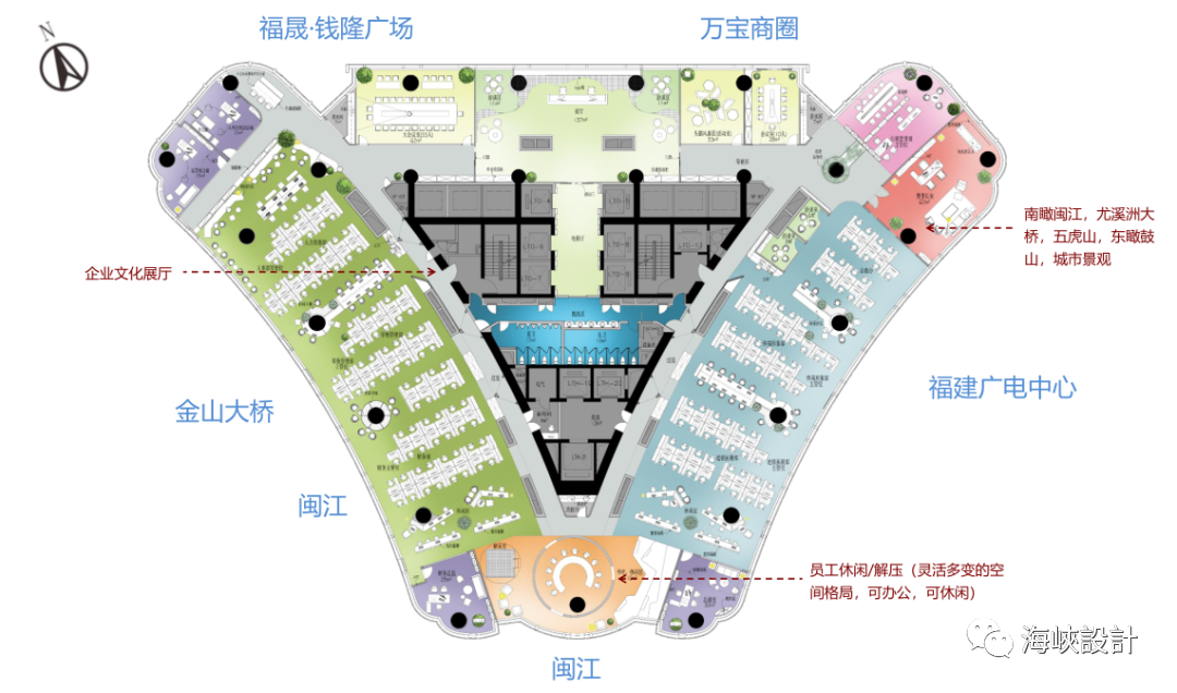 福州三福百货总部办公室丨中国福州丨佐泽-1