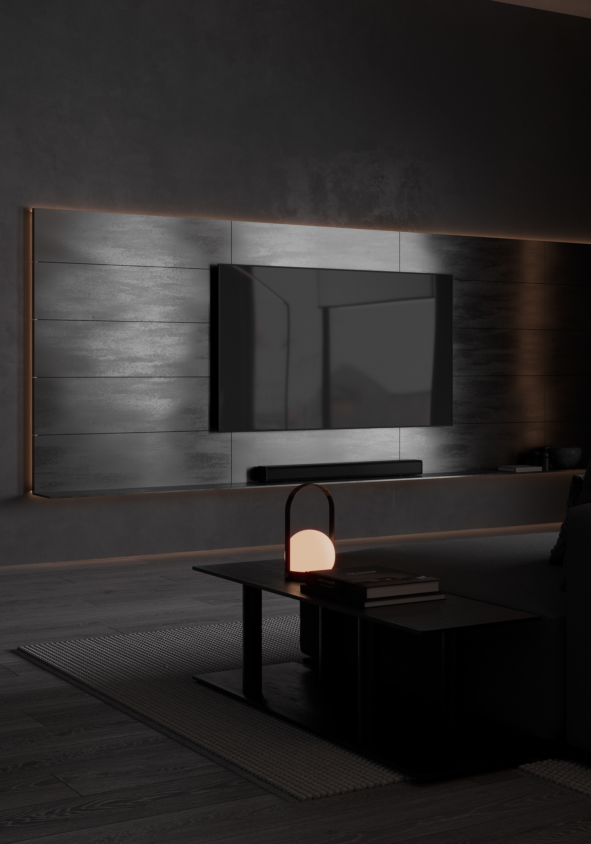 黑色系住宅设计  超酷！-3