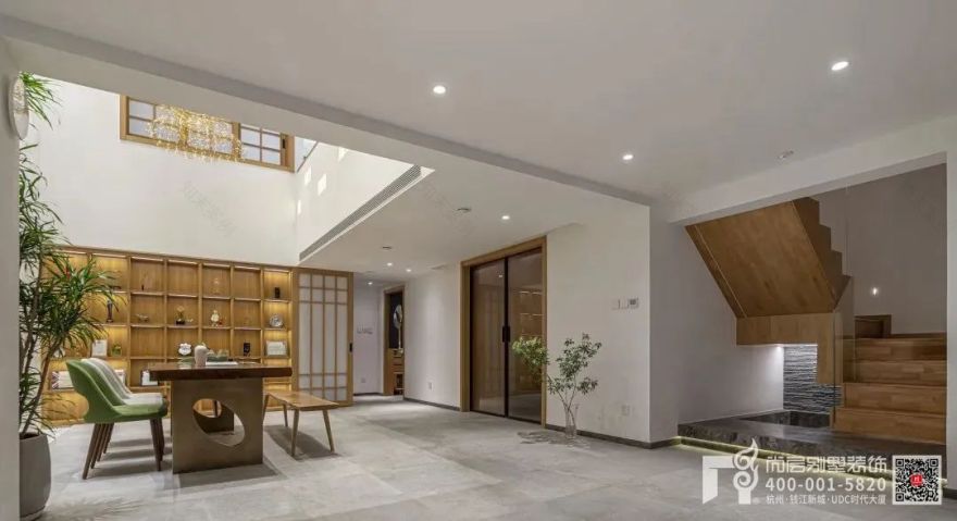 现代别墅设计丨杭州尚层装饰-33