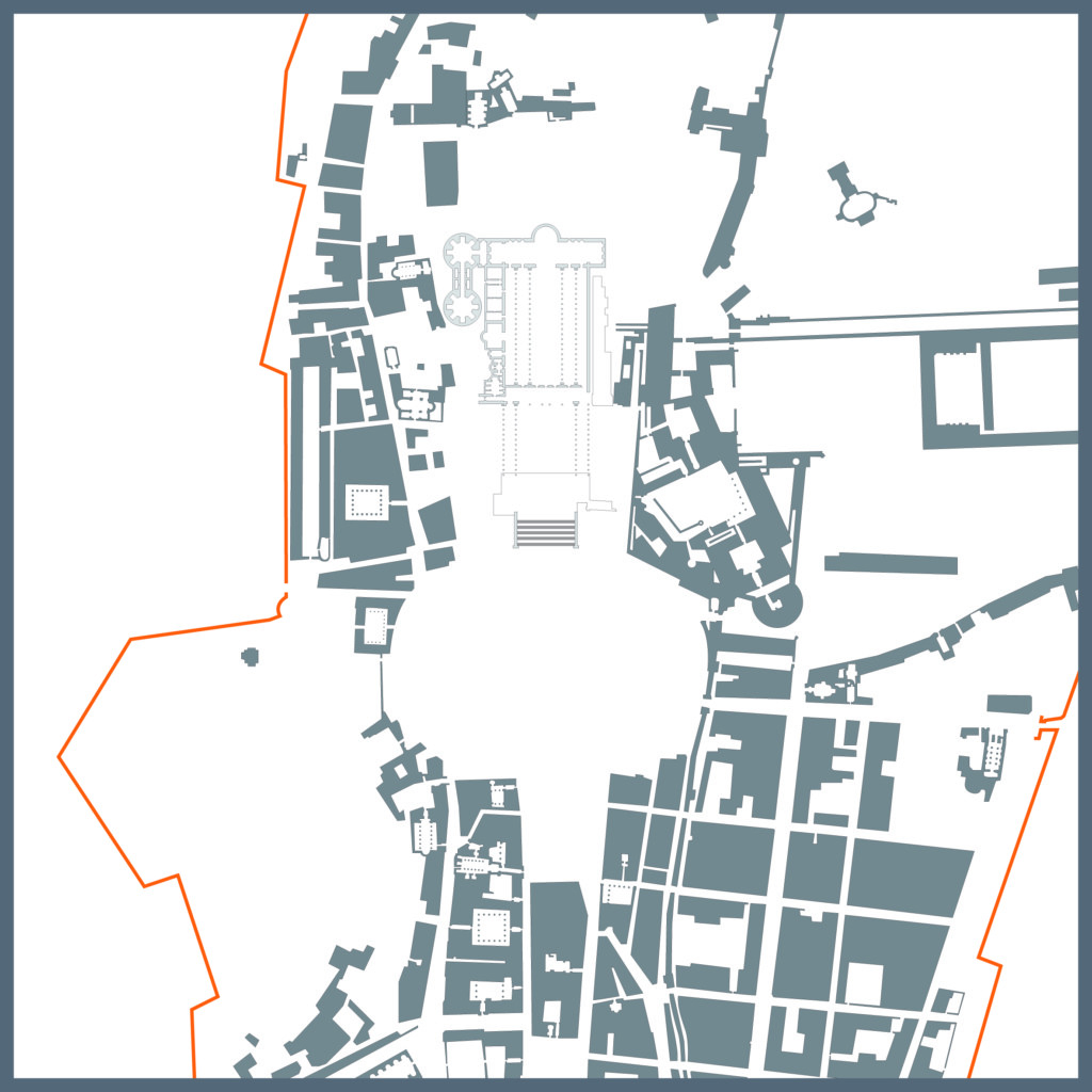 圣彼得广场绘图研究丨意大利罗马-14